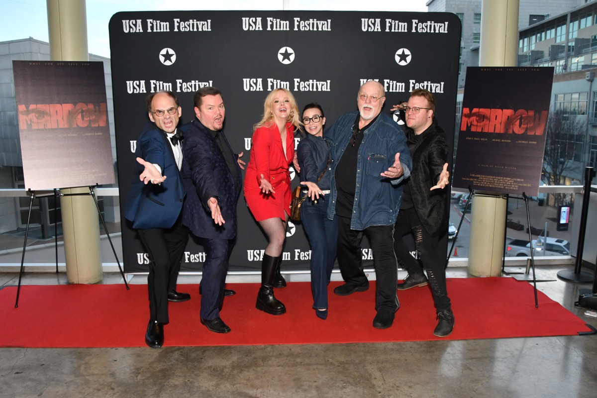 Red carpet at the Marrow world premiere