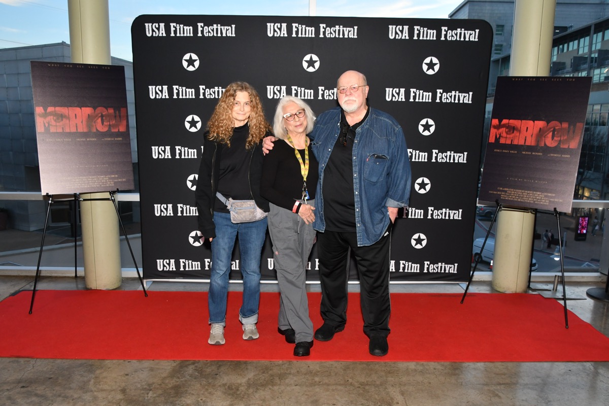 Red carpet at the Marrow world premiere