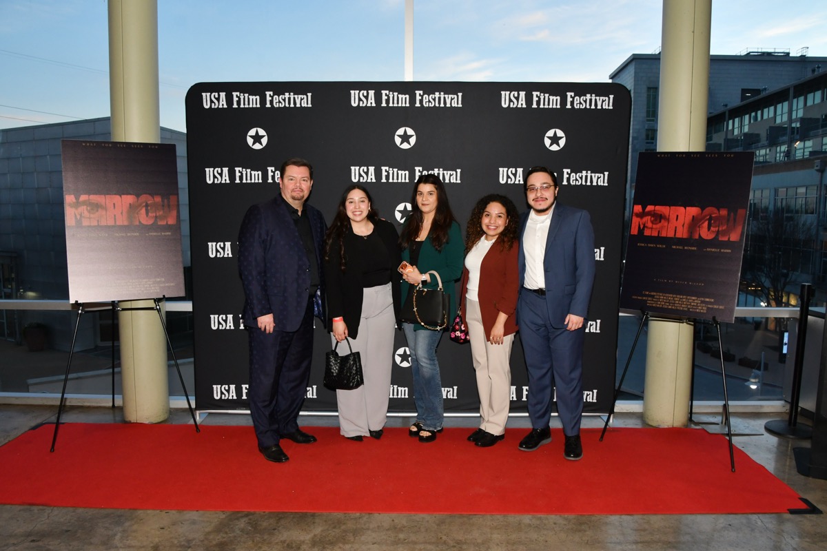Marrow premiere night at Angelika Film Center