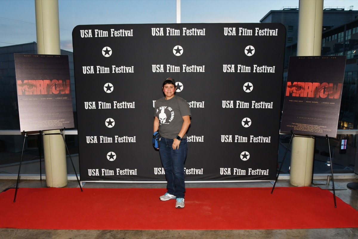 Cast and crew at the Marrow premiere