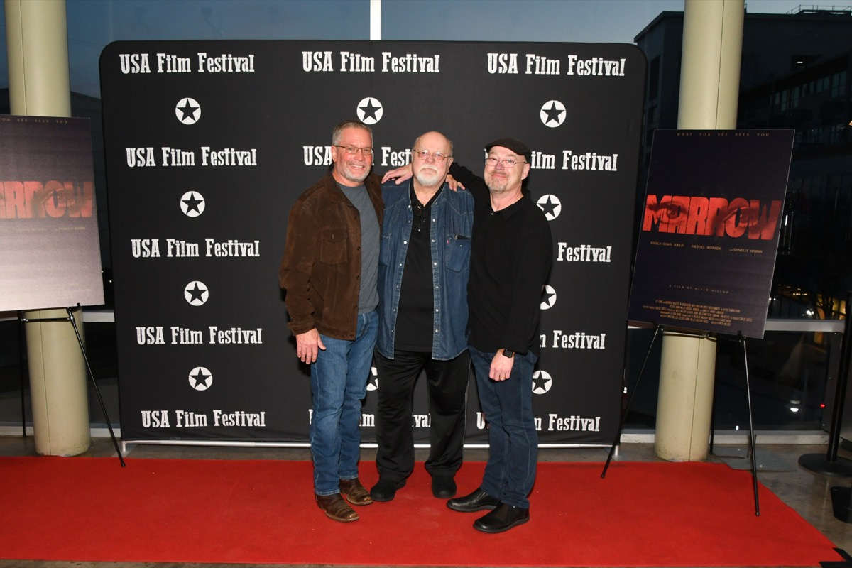 Red carpet at the Marrow world premiere