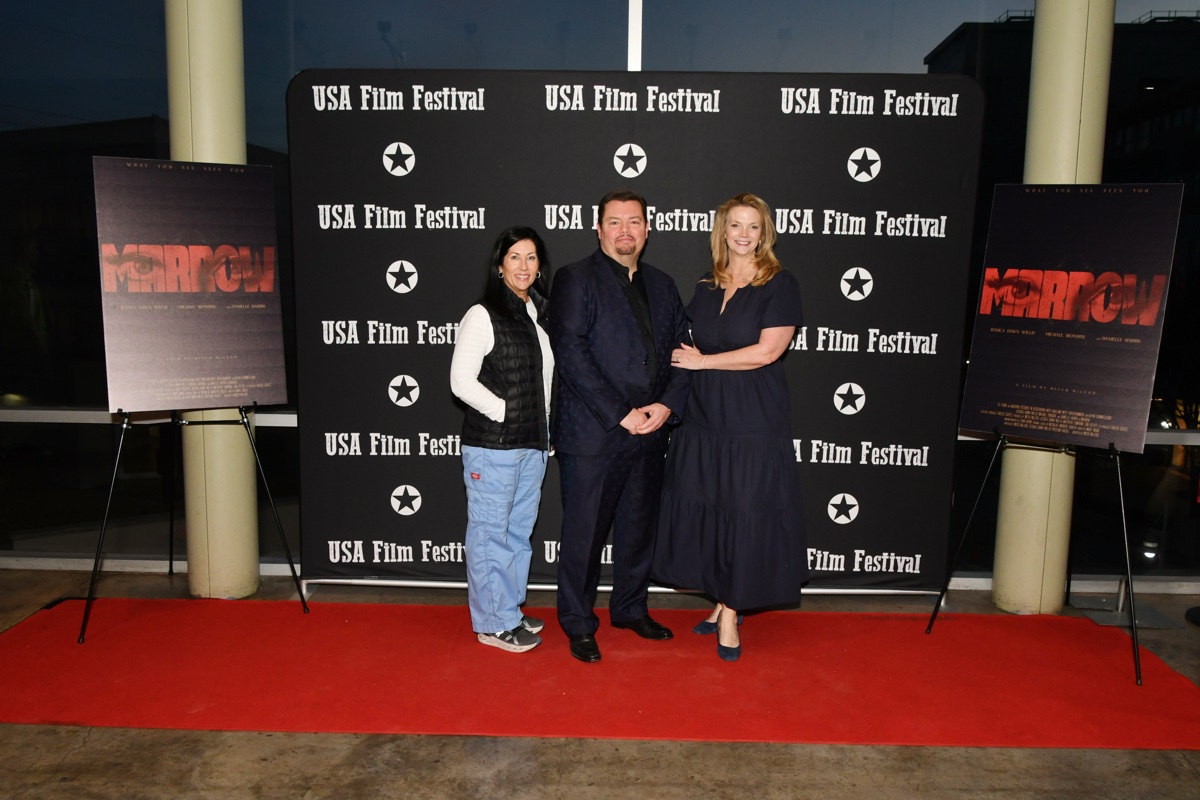 CC Films team at the Marrow world premiere