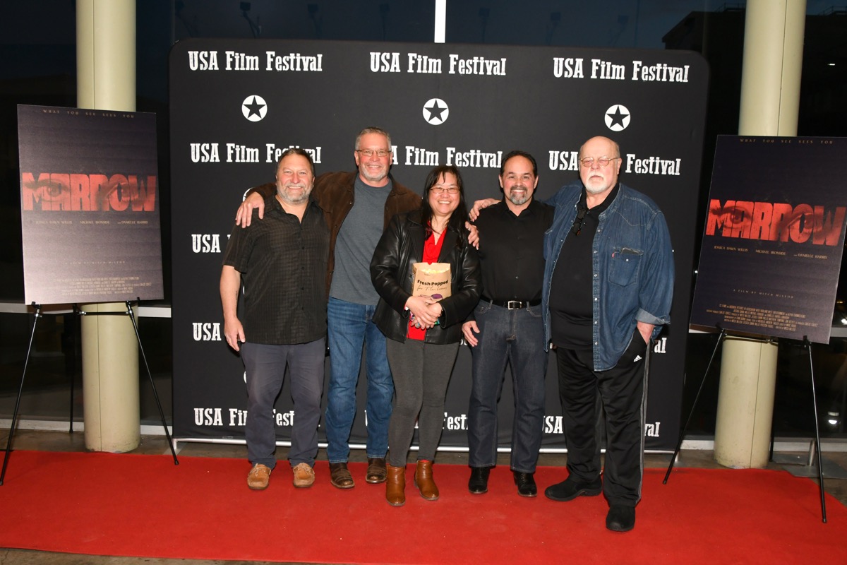 Red carpet at the Marrow world premiere