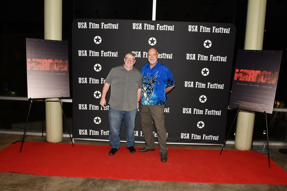 Cast and crew at the Marrow premiere