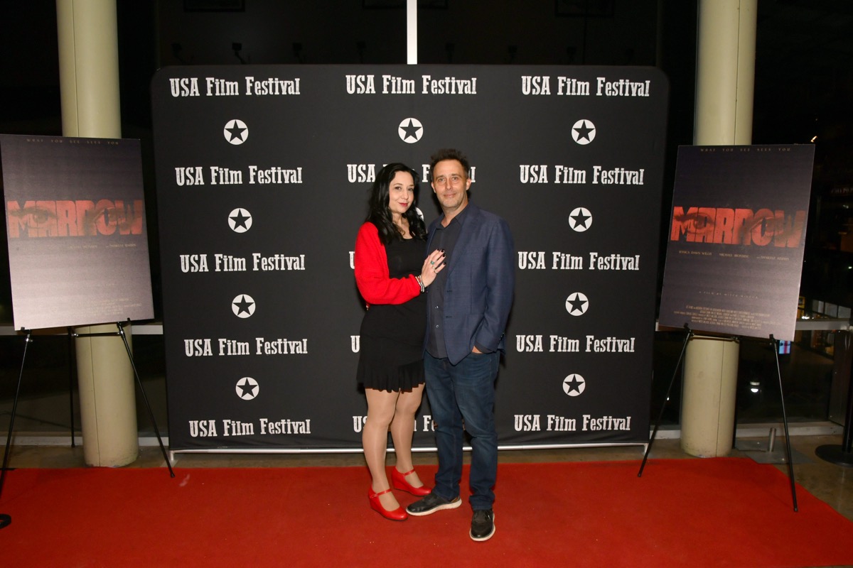 Cast and crew at the Marrow premiere