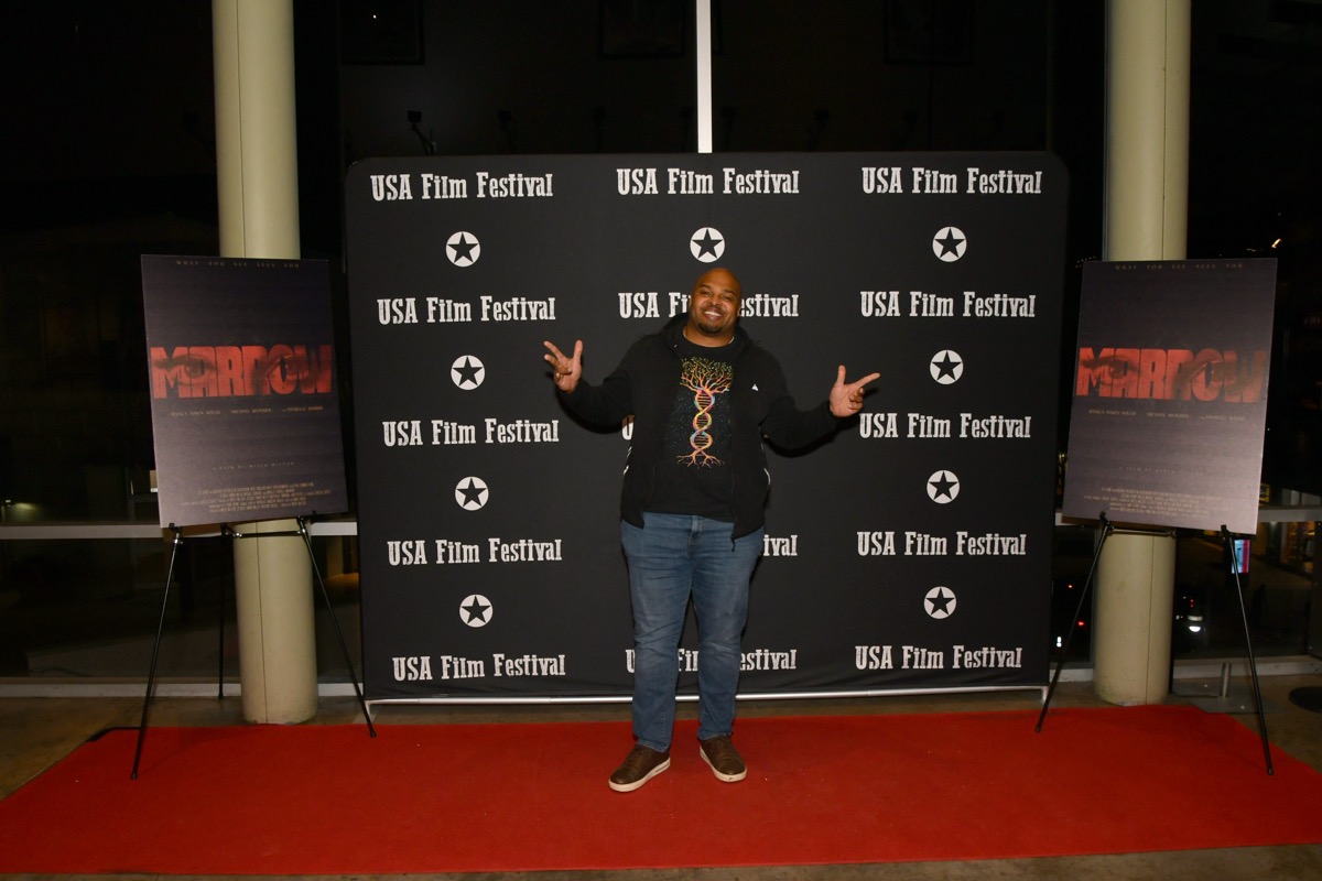 CC Films team at the Marrow world premiere